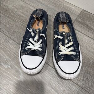 Converse Navy and White Sneakers